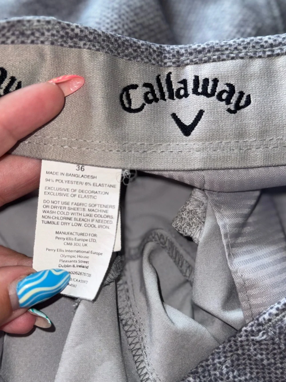 Callaway Men's Opti-Stretch Golf Performance Shorts